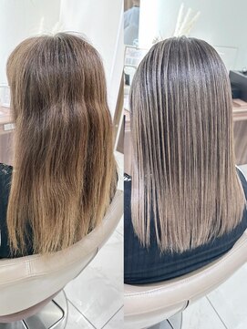 アッシュ 大宮店(Ash) 新作白髪ぼかしバレイヤージュ