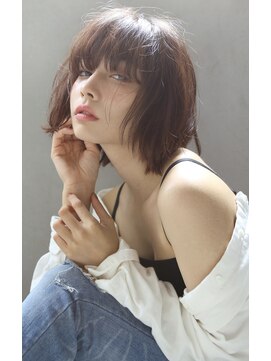 ラエティス(Laetus) 大人小顔ボブ/30代40代50代お任せ/明るめ白髪カラー【Laetus】