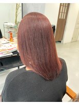 フォルテ 島田店&nbsp;レッドブラウン　　髪質改善