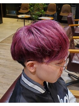 レガロ 北口店(REGALO) マッシュ×赤味パープル/20代30代40代50代