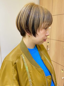 モリオ フロム ロンドン 成増店 【morio成増／米村】アンブレラカラーショート