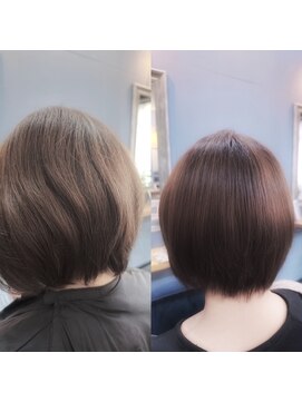 オンアンドオフ コウベ(ONandOFF KOBE) 髪質改善メテオカラー