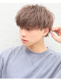 ブリーチ1回ミルクティーカラー