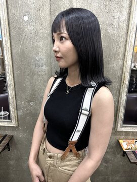 ヘアカロン 熊本本店(Hair CALON) シルバー/グレー/黒髪/韓国