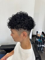 エイト(AITE)&nbsp;カルマパーマ/ベリーショート/ダークアッシュ/ニュアンスパーマ