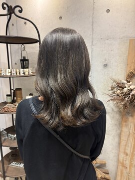 アチーブ ヘア デザイン(achieve hair design) グレージュカラー透明感カラー艶感10代20代30代大人可愛い