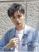 【小久保style】ロングウルフパーマシャギー秋色ピンクカラー