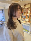 ロングレイヤー/姫カット
