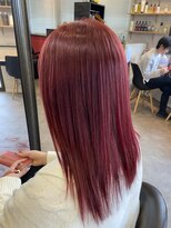 ニコ(nico) 1ブリーチで作るチェリーレッド