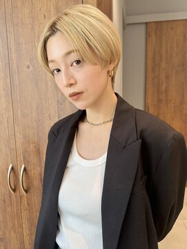 ビュートリアム 南青山(BEAUTRIUM) 大人ハンサムショート前髪なしショートショートヘア30代40代50代