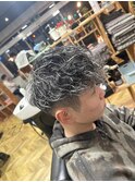 スペインカール&ホワイトメッシュ