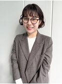 ボブパーマ　ゆるふわパーマ