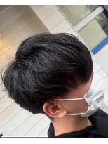 アテーサ 赤羽店(ATTESA)&nbsp;ニュアンスショート×ブルーブラック赤羽駅/赤羽岩淵駅/メンズ