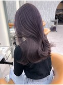 ★ 似合わせカット韓国 メルティカラーフェミニンロング