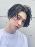 メンズカット+スパイラルパーマ￥13500#メンズパーマ#ニュアンスパーマ#ウルフ