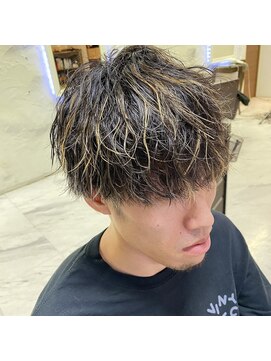 シエン 本店(CIEN) ツイスパマッシュonハイライト