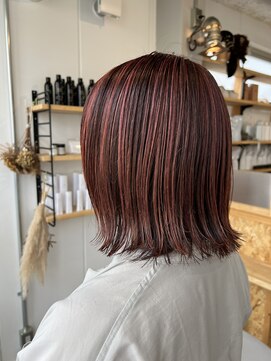 スクリバイタヒエ(SUKURI by tahie) #ハイライト　#ピンク