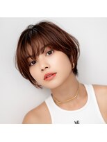 モンド ヘアクリエーション 和田店(monde hair creation)&nbsp;【monde】丸みショート×美シルエット×シースルーバング