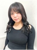 ダークアッシュで上品な印象へ