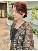 オーセンヘア(AUTHEN.HAIR)&nbsp;（mutsumi.）大人シニヨン*パールシール*着物にも◎仙台美容室