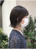 《ショート/ボブ》切りっぱなしボブ