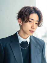 ルービック 豊中(Rubik's)&nbsp;ビジネスマンスタイル/センターパート/スパイラルパーマ