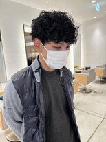 ステアケース 武蔵小杉店(stair:case) 武蔵小杉 メンズシャドウパーマ 無造作マッシュ