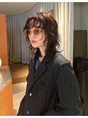 レイヤーパーマレイヤーカット顔周りレイヤーくせ毛パーマ