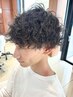 【メンズ限定】カット+ニュアンスパーマ+ナノバブル ¥9490
