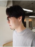 大人毛流れニュアンスパーマ