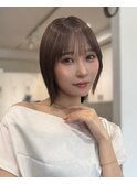8.7大人可愛いボブ