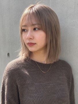 テーラヘアー 瑞江店(TELAHAIR) ハイトーンボブ