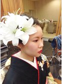 はんなりお着物アレンジhair☆
