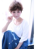 クラウドゼロ(Cloud zero)&nbsp;外はねマッシュショート×ショートバング【Cloud zero】