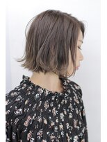 スパ ヘアーデザイン(SPA hair design) ぱっつんアッシュグレー