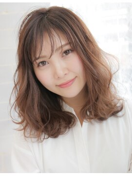 アースワーク 桜台店(EARTH WORK) ふんわり感のミックスで、軽やか抜け感のあるパーマスタイル