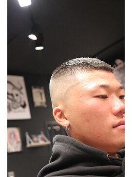 クロイル(men's only salon QULOYLE) クロップフェードスタイル