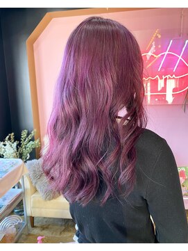 ワーカー ミミ(worker MIMI) ピンクラベンダー