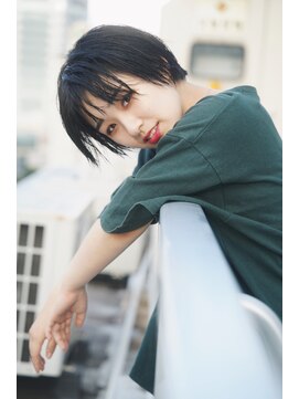 ザ ドッツ(THE DOTS) 黒髪ウエットショート