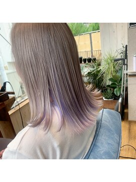 ウミマチ(umi machi) umi machi シルバーパープル　2021/9/3