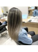 コントラストバレイヤージュ×髪質改善TOKIO