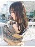 カット＆ツヤサラ柔らかコスメストレートのリタッチ(伸びた根元のみ) ￥12000