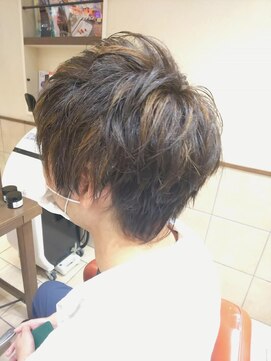 ネオリーブチノ 登戸店(Neolive cino) デザインカラー ハイライト アッシュ ベージュ