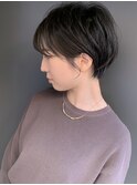 【morio池袋】綺麗でかっこいい黒髪ショート♪