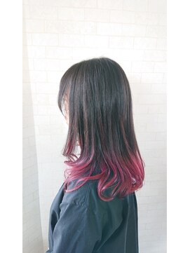 サロン Salon アイ アート すそカラー