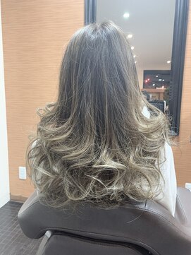 ヘアーサロン デペント(HAIR SALON Depend) ハイライト　ミルクティーベージュ