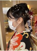 成人式アレンジ◎深井みさき◎