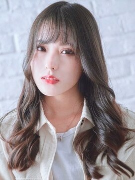 ヘアカフェ アティス(hair cafe Atease) ★韓国風ロング