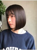前下がりボブ/ショートボブ/伸ばしかけ［南青山/表参道］