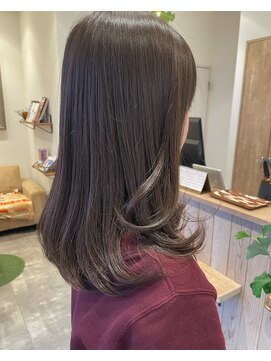 ヘアー テクニカ(hair Technica) ブリーチなしオリーブカラー☆